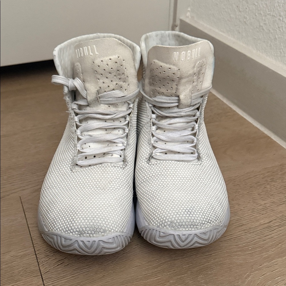 NOBULL Classic White High-Top Trainers